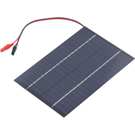 Panneau Solaire 4.2W 18V Silicium Monocristallin pour Éclairage Domestique Projets de Recherche Scientifique (1/5)