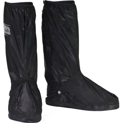 Surchaussures imperméables à semelle antidérapante pour motos et scooters C