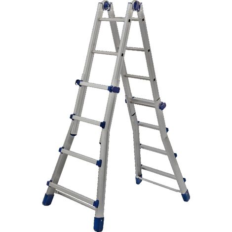 Scala - in Alluminio - BRIKO BLU  BRIKO BLU - 4,56 M - Max 150kg - BB/3
