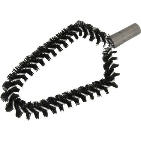 Brosse ovale en nylon 140 x 70 x 180 mm