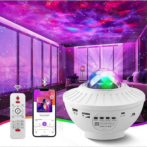 Filiyano – lampe ciel étoilé 5 – Projecteur de lumière galaxie, veilleuse projecteur d'étoiles pour enfants, lampe ciel étoilé 5 en 1 avec (1/4)