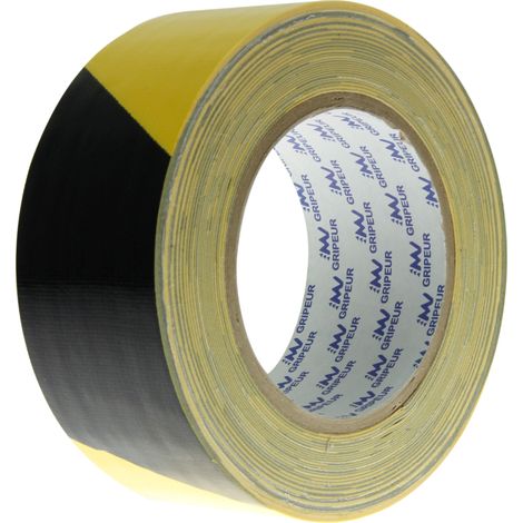 KLEBEBAND LEINWAND GELB/SCHWARZ 50MMX25M 920-JN - LIMA - 0000920JN0050