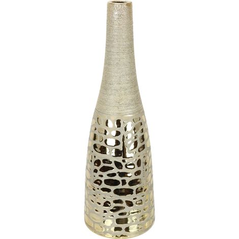 Vase de Table en céramique - Petits vases décoratifs pour Fleurs - Herbe de la Pampa - Décoration pour la Maison, Le Salon, la Table à Manger, Le Bureau - Cadeau pour Mariage, Noël, Pendaison de (1/3)