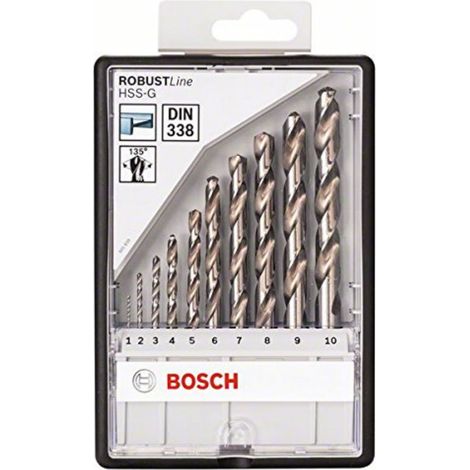 SET 10 BROCAS HSS-G BOSCH