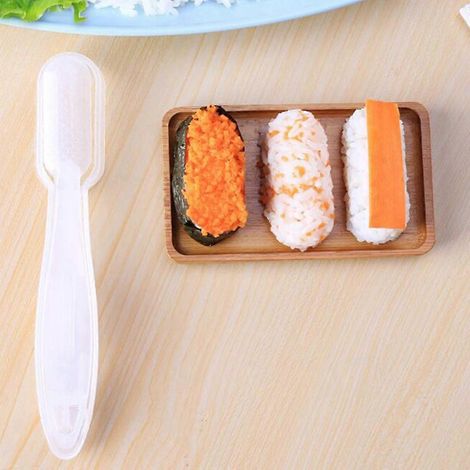 Moule à sushi, cuillère, moule à riz avec manche, outil de cuisine, accessoire pour bento à faire soi-même (1/4)