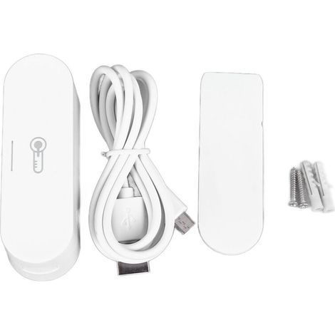 Capteur de Température et d'Humidité ZigBee pour le Suivi en Temps Réel avec Alimentation USB pour TUYA Smart (1/5)