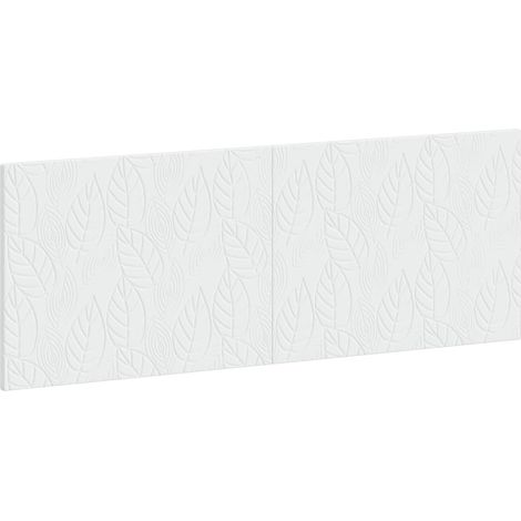 Maison Exclusive - Wandmontiertes Kopfteil DELFT Weiß Holzwerksto (1/5)