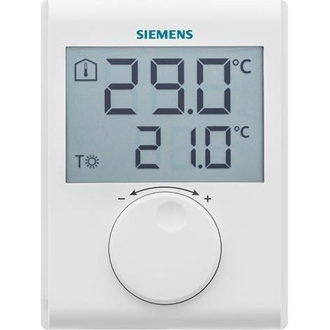Termostato ambiente con schermo LCD (1/3)