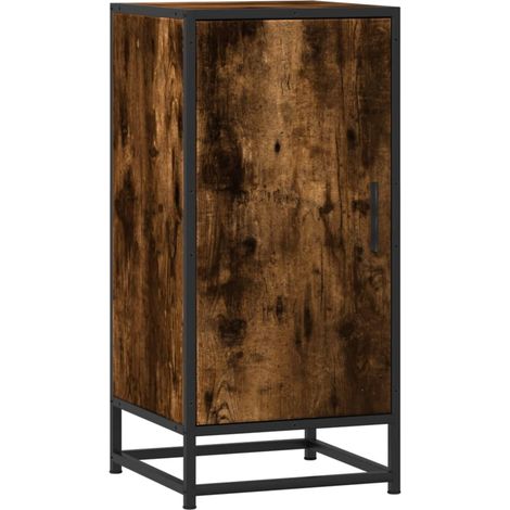 Maison Exclusive - Credenza Rovere Fumo 35,5x35x76 cm in Truciolato