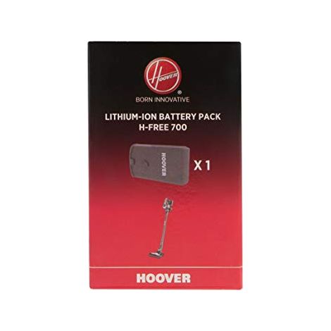Hoover HF722BAT Batteria Aspirapolvere a Litio, Ricaricabile, 21.6 V, Nero, Batteria Originale, Compatibile con Scopa Elettrica Hoover Rhapsody, H-Free 700 e H-Free 800 (1/2)