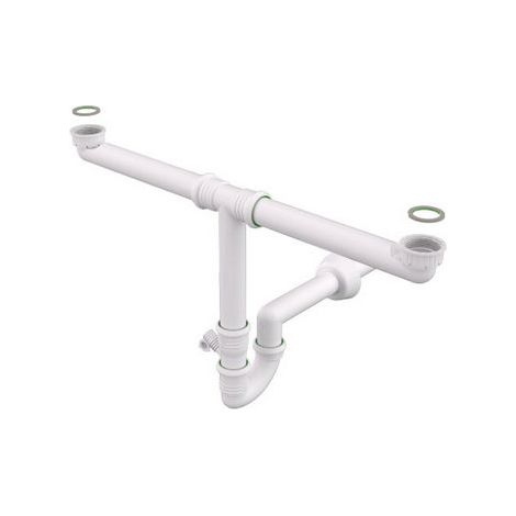 SIFONE PER LAVELLI CUCINA RINGONE 2 VIE- 11/2- BONOM- pezzi 1