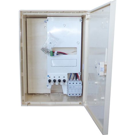 Michaud – Coffret de communication S20 – Platine concentrateur Linky – Type de port connectique RJ45 – Pour installations électriques professionnelles (1/2)