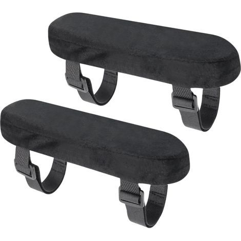 Cuscini per braccioli, set da 2, ergonomici e antiscivolo, per sedie da ufficio e da gaming: comfort e supporto per i gomiti. (1/5)