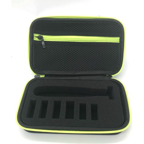 Custodia rigida adatta per rasoio Philips, borsa da viaggio organizer per Philips OneBlade, tasca in rete, robusto inserto in schiuma per una migliore organizzazione