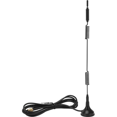 Antenne radio 5G pleine fréquence 18 dBi 600 à 6000 MHz à polarisation verticale avec base magnétique pour maison connectée (1/5)