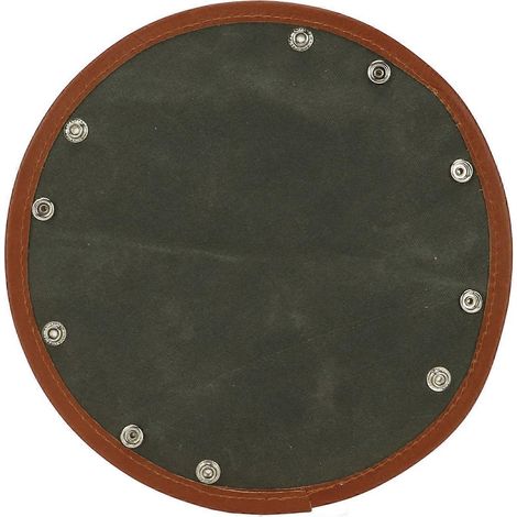 Gamelle pliable en toile imperméable et épaisse pour animaux de compagnie, fermeture à bouton-pression, idéale pour les voyages. (1/2)