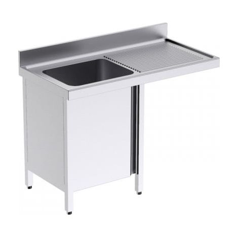 Plonge avec Porte à Gauche et Espace pour Lave-Vaisselle Gamme 700 - Distform