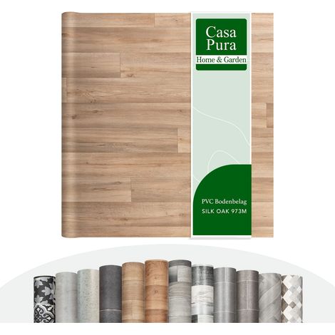 Silk Oak 973m Aspect Bois carrelage Revêtement de Sol, 100 x 600 cm (1/5)