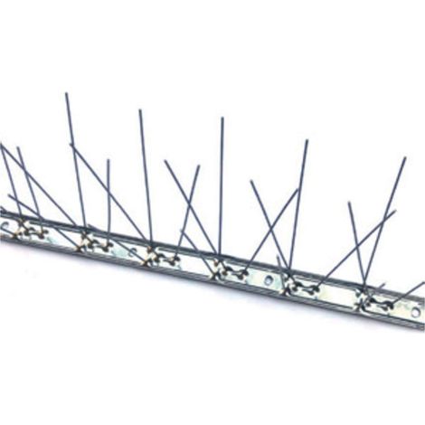DISSUASORE P/VOLATILI 100 CM 80 SPILLI BASE INOX - 25 Pezzi