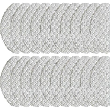 Lot de 20 pièces pour Imou L11-A L11 accessoires d'aspirateur tampon de lavage microfibre lingette Dry et Wet Washing Home Rags (1/5)