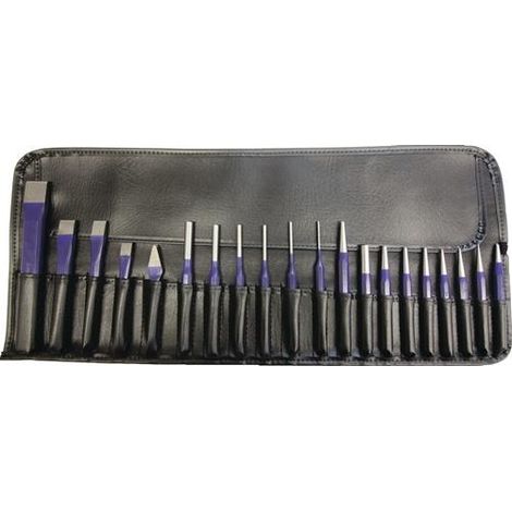 TECWERK Werkzeugsatz Inh.20tlg.CrV-Stahl in Rolltasche TECWERK