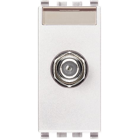 VIMAR - 20318.B Presa coassiale tipo F femmina bianco