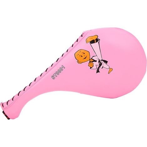 Cible d'entraînement souple en mousse PU pour coups de pied et de poing - Arts martiaux enfants (Rose) (1/5)