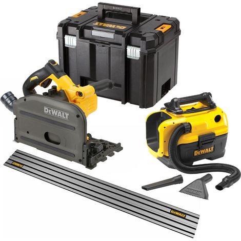 Dewalt DCS520NT 54v XR FLEXVOLT Cordless Plunge Saw Bare Tool + TSTAK Case + VAC (1/4)