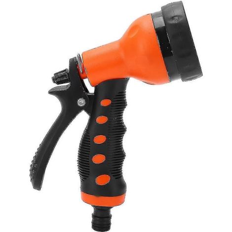 7-segment Function Car Wash High Pressure Sprinkler Garden Watering Flower Watering Spray Gun Pet Bath Multi-function Shower Sprinkler (1pcs) (1/5)