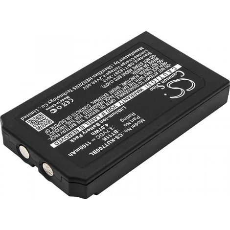 Batterie 3.7V 1100mAh pour commande de grue Ikusi IK2 (BT11K)