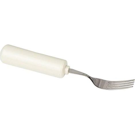 fourchette couverts ustensile de cuisine adaptatif en acier inoxydable pour personnes âgées handicapé grande poignée pour une bonne prise en main va au lave-vaisselle (1/4)