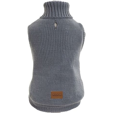 Maglioncino Moscow con foro per guinzaglio per cani: Maglioncino 50 cm
