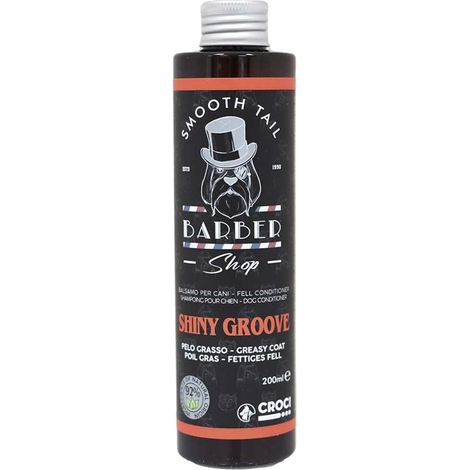 Croci BALSAMO per Cani Barbershop Shiny Groove Pelo Grasso/PURIFICANTE E LENITIVO 200ml