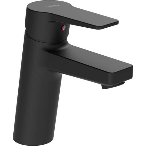 Hansa Twist - Mitigeur de lavabo XL, noir mat 0902228333 (1/2)