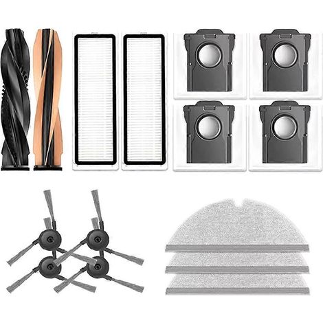 Filtre pour aspirateur brosse pour aspirateur Filtre de brosse pour aspirateur filtre de D20 / Pro Aspirateur Main Side Brosse Serpillière Cloth HEPA Filtre Accessoires (1/5)