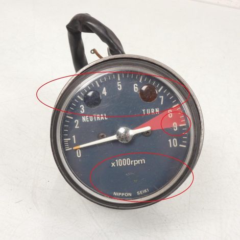 [PRODUIT D'OCCASION] Compte tour origine pour moto Honda 250 XL 1981 Occasion (1/4)
