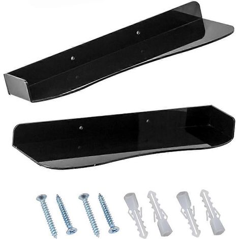 Wandmontierter Schuhständer aus Acryl, Schuhregal, Sneaker-Display, High-Heel-Ständer, höhenverstellbar (1/5)