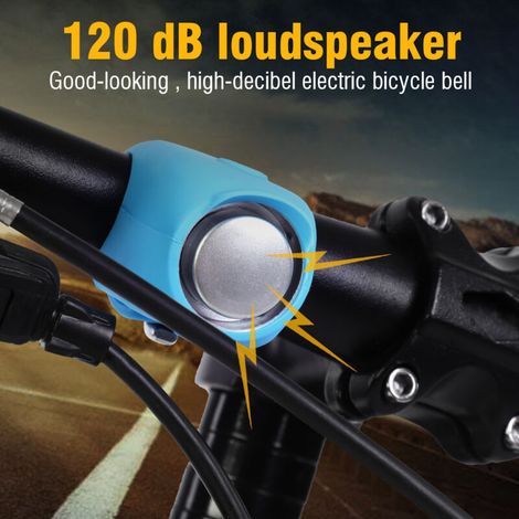 Campanello elettrico per bicicletta con 4 colori per manubrio di mountain bike, accessorio per ciclismo (1/4)