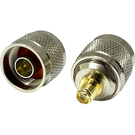 Adaptador de enchufe N / toma SMA (1/4)