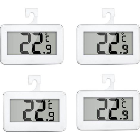 Termometro digitale impermeabile con termometro per scomparto congelatore con display LCD di facile lettura, perfetto per uso esterno (1/5)