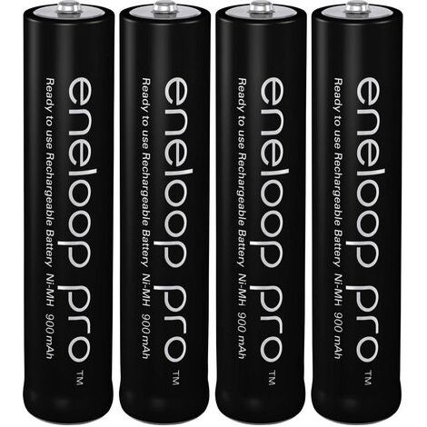Panasonic eneloop Pro HR03 Pile rechargeable LR3 (AAA) NiMH 900 mAh 1.2 V 4 pc(s) A595961 (1/5)