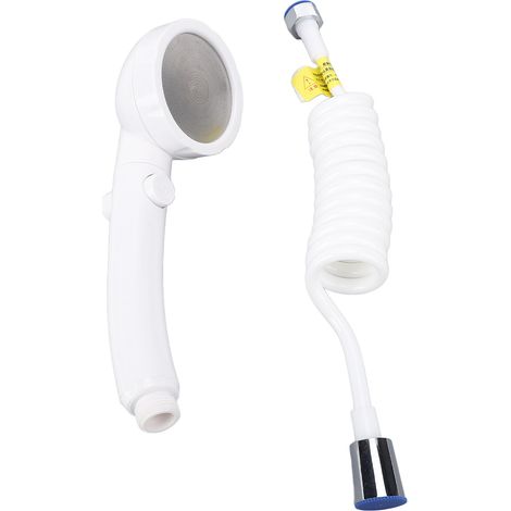 Pommeau de douche à main pour camping-car, Kit de tuyau de 1.5m avec filetage à connexion rapide de 20mm, pour camping-car, remorque, salle de bain