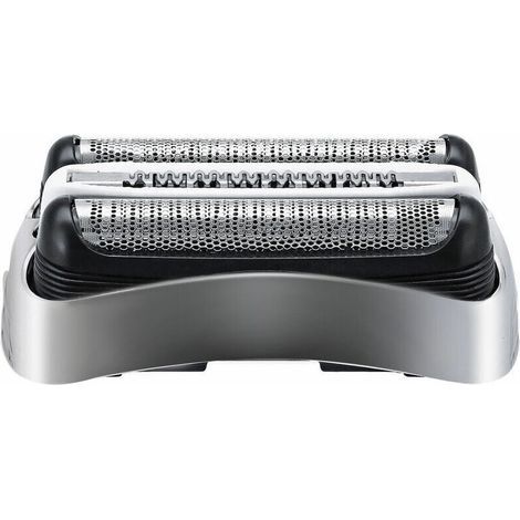 Ersatzscherfolie und -klinge für den Scherkopf der Braun 3er Serie 300S, 301S, 310S, 320S, 330S, 340S, 360S, 380S, 3000S, Silber (1/5)