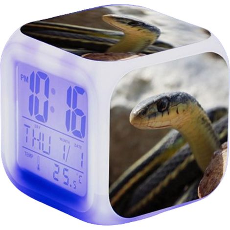 Réveils numériques LED avec Lumière Snooze Alarme,réveil (1/5)