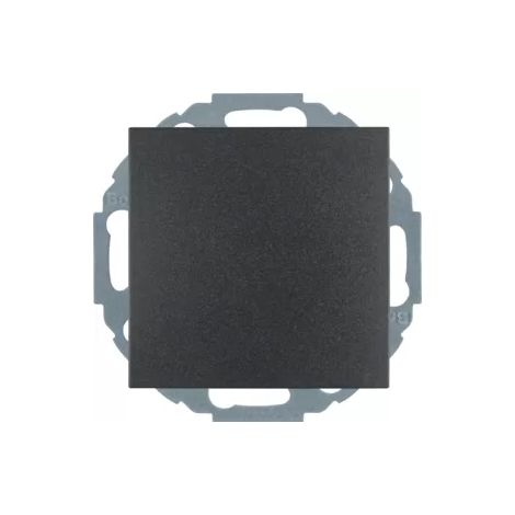 Berker Steckdose SCHUKO mit Klappdeckel u. erh. BS B.3/B.7 anthrazit, matt 47441606 (1/2)