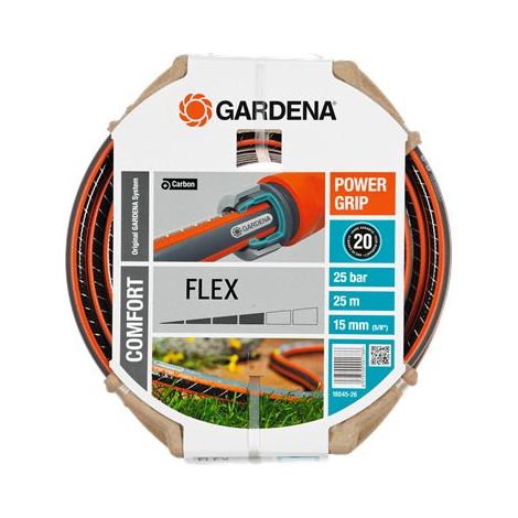 GARDENA PowerGrip Flexschlauch Ø15mm Länge 25m - 18045-26
