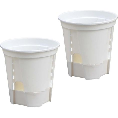 Pot de fleurs décoratif en résine en forme de tête, style A (1/5)