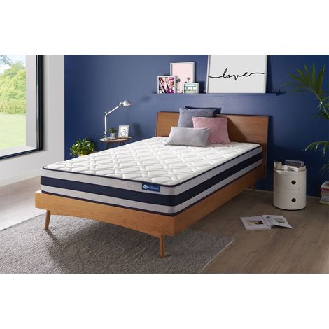 Actiflex ergo matratze 180x200cm, Taschenfederkern und Memory-Schaum, Härtegrad 4, Höhe :24 cm, 5 Komfortzonen