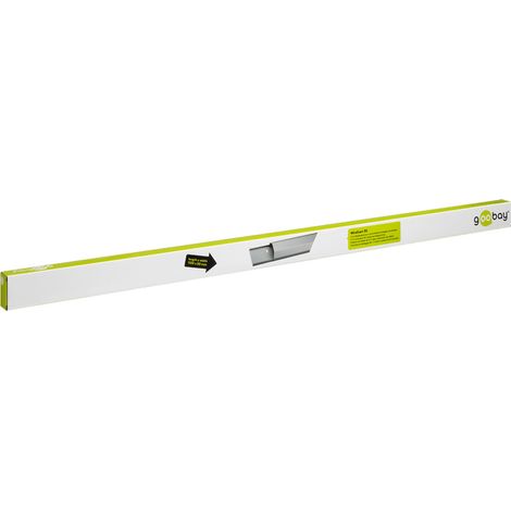canalina alluminio nascondi fili cablaggio 5cm da 1,1 mt grigio (1/3)