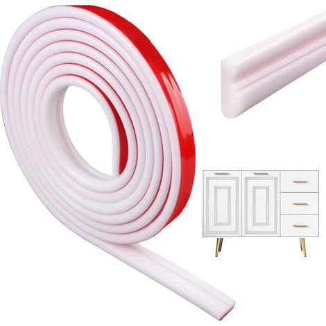 Moulure Adhesive, Moulure Murale, moulure Autocollante Flexible, moulure Plafond Autocollante, Moulures Adhésives Flexibles pour Bordures de Murs, Cadres de Miroirs, Plafonds, Plinthes (3m X 2.3cm) (1/5)